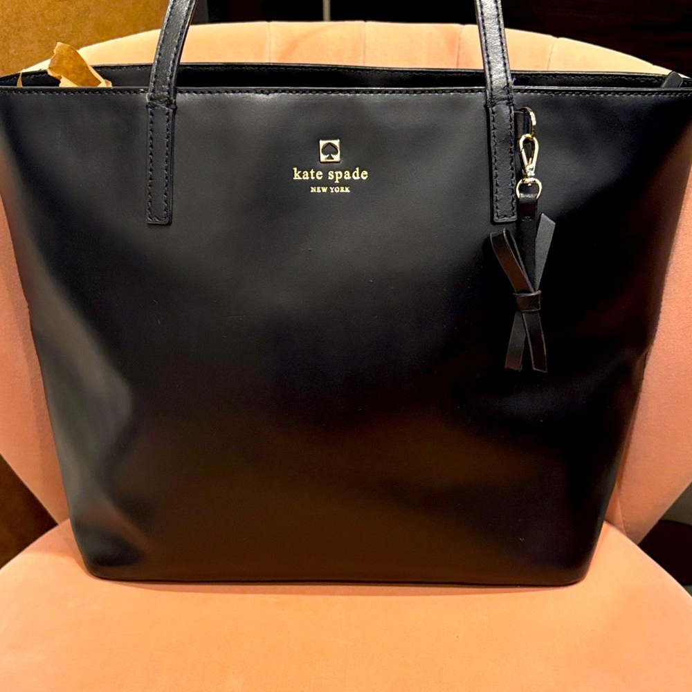 Vintage Kate Spade Black Tote Bag